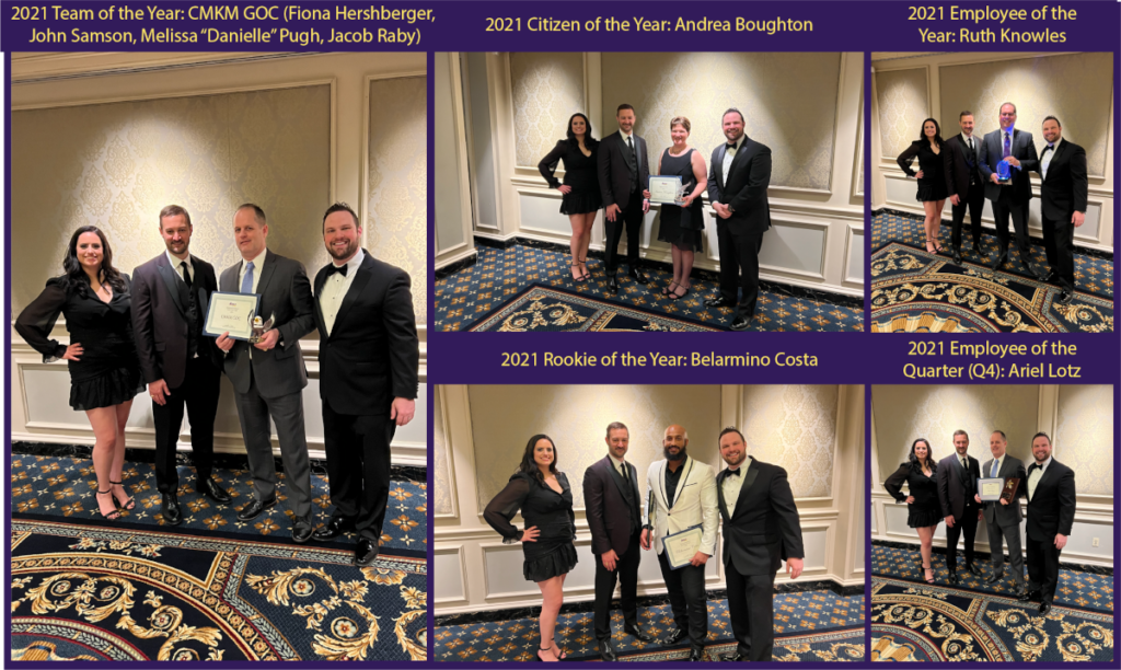 Amyx Congratulates Our Annual Award Winners